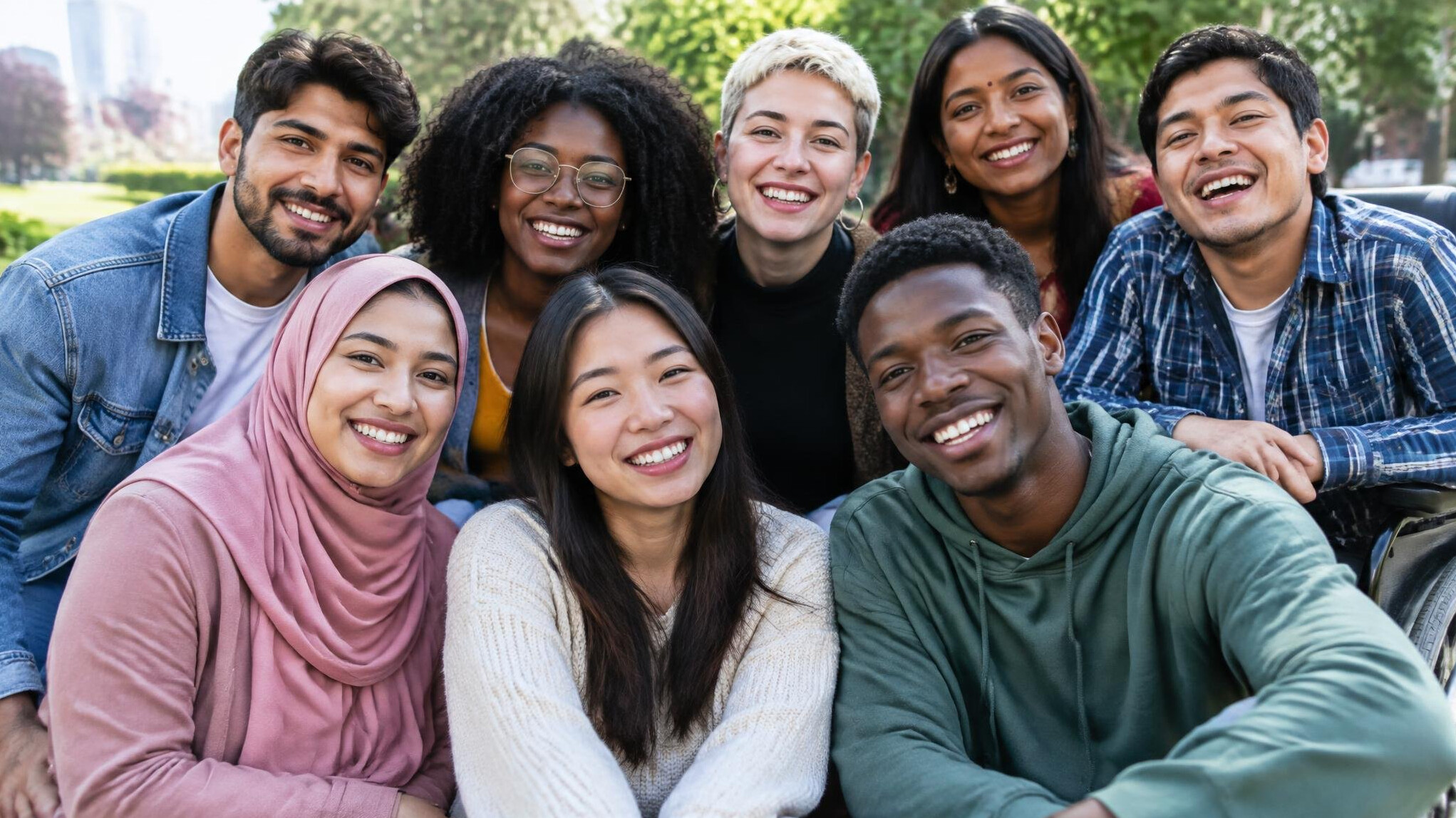 diverse group of people