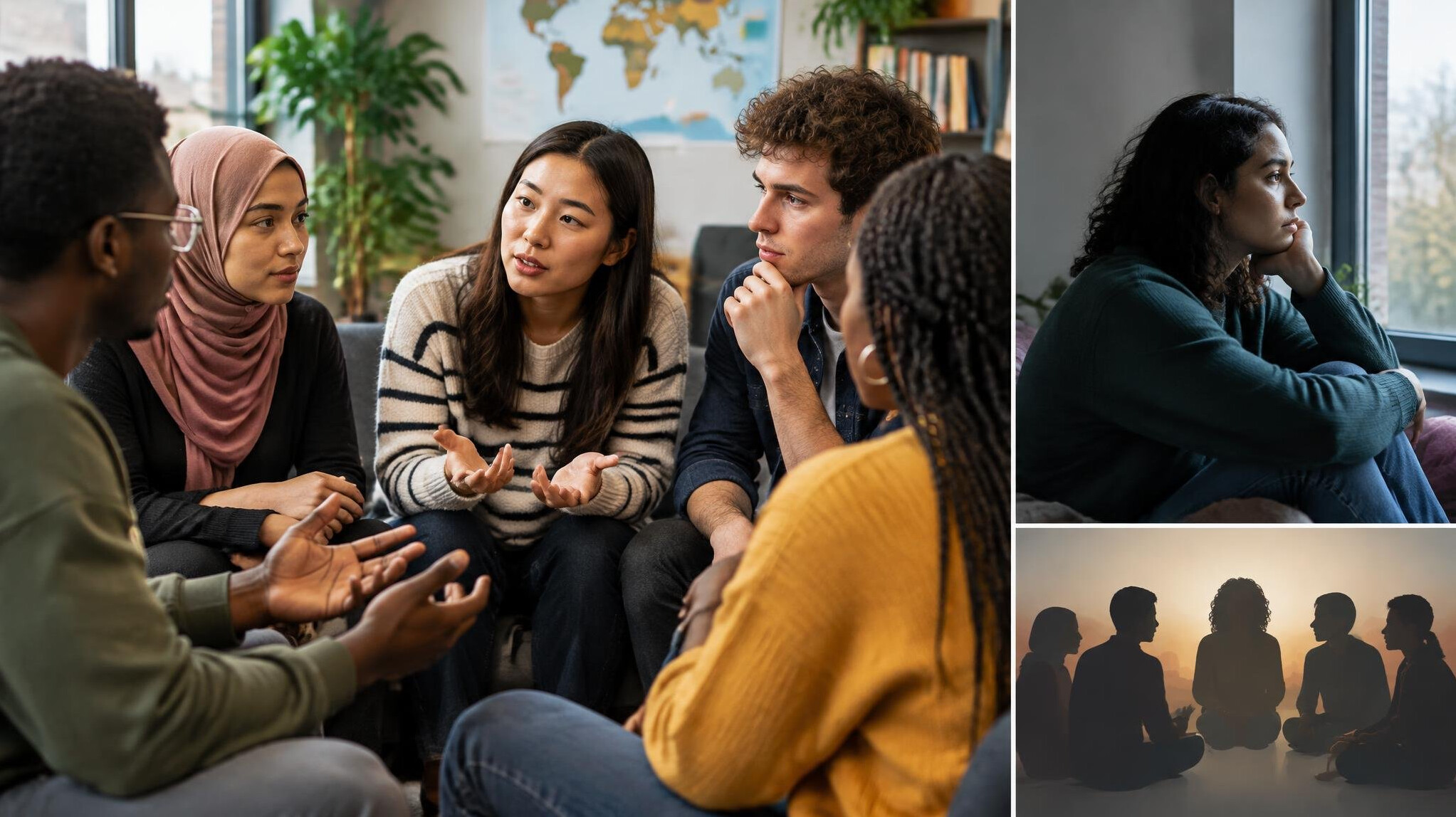 group discussion about bias